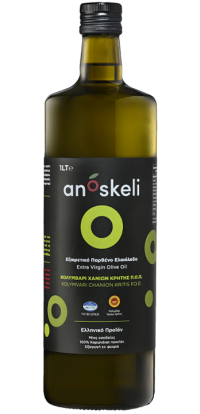 Anosekli EVOO PDO Kolymvari 1lt glass
