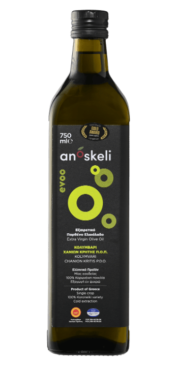 Anosekli EVOO PDO Kolymvari 750ml glass